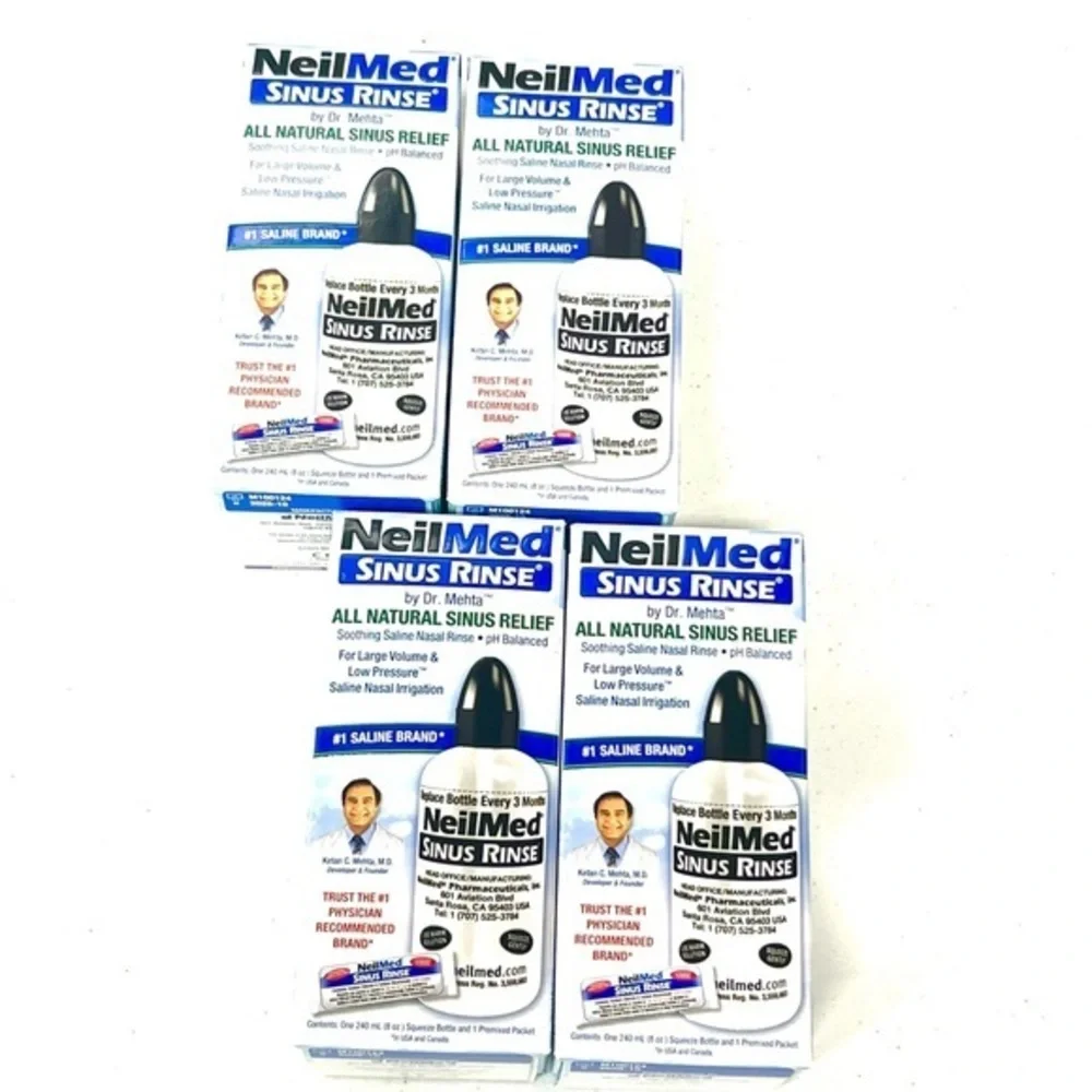 NeilMed Sinus Rinse Kit - Blue set of 4